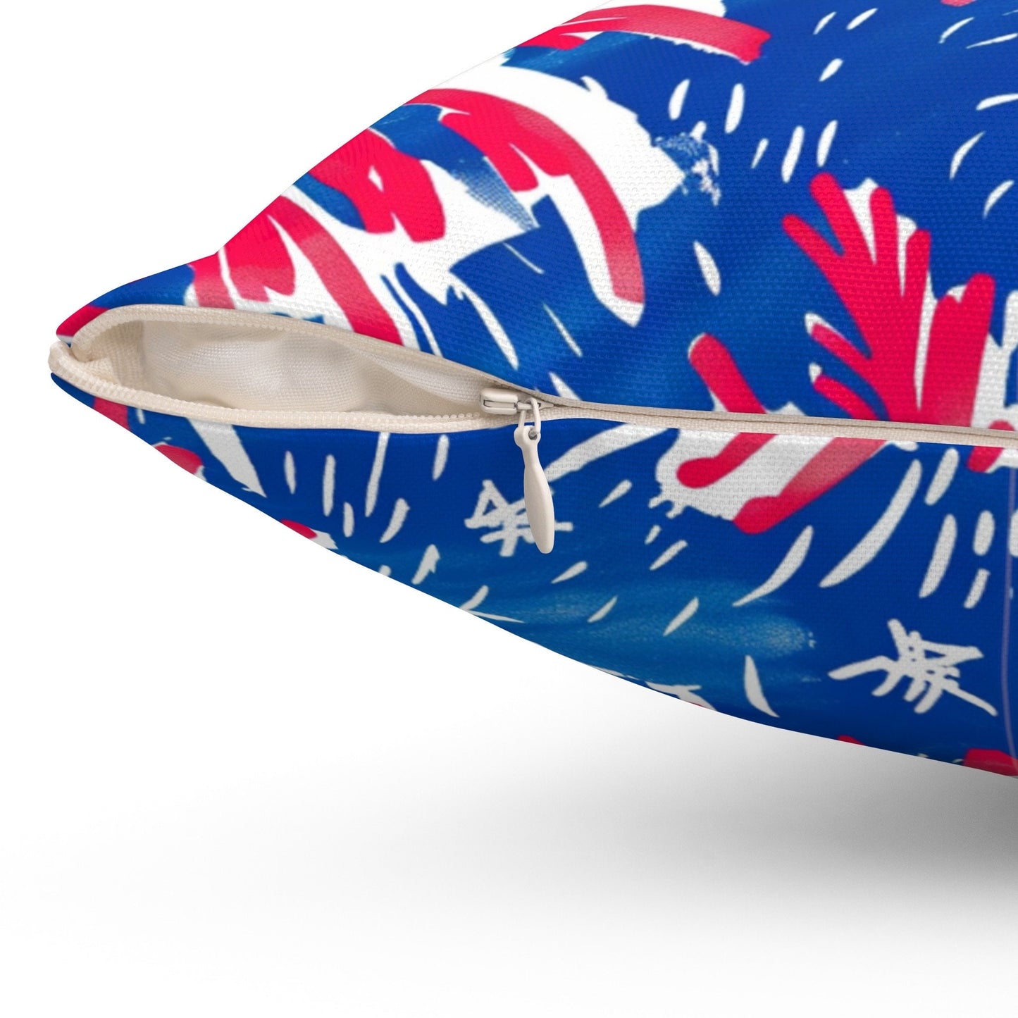 Custom Throw Pillow, Fireworks