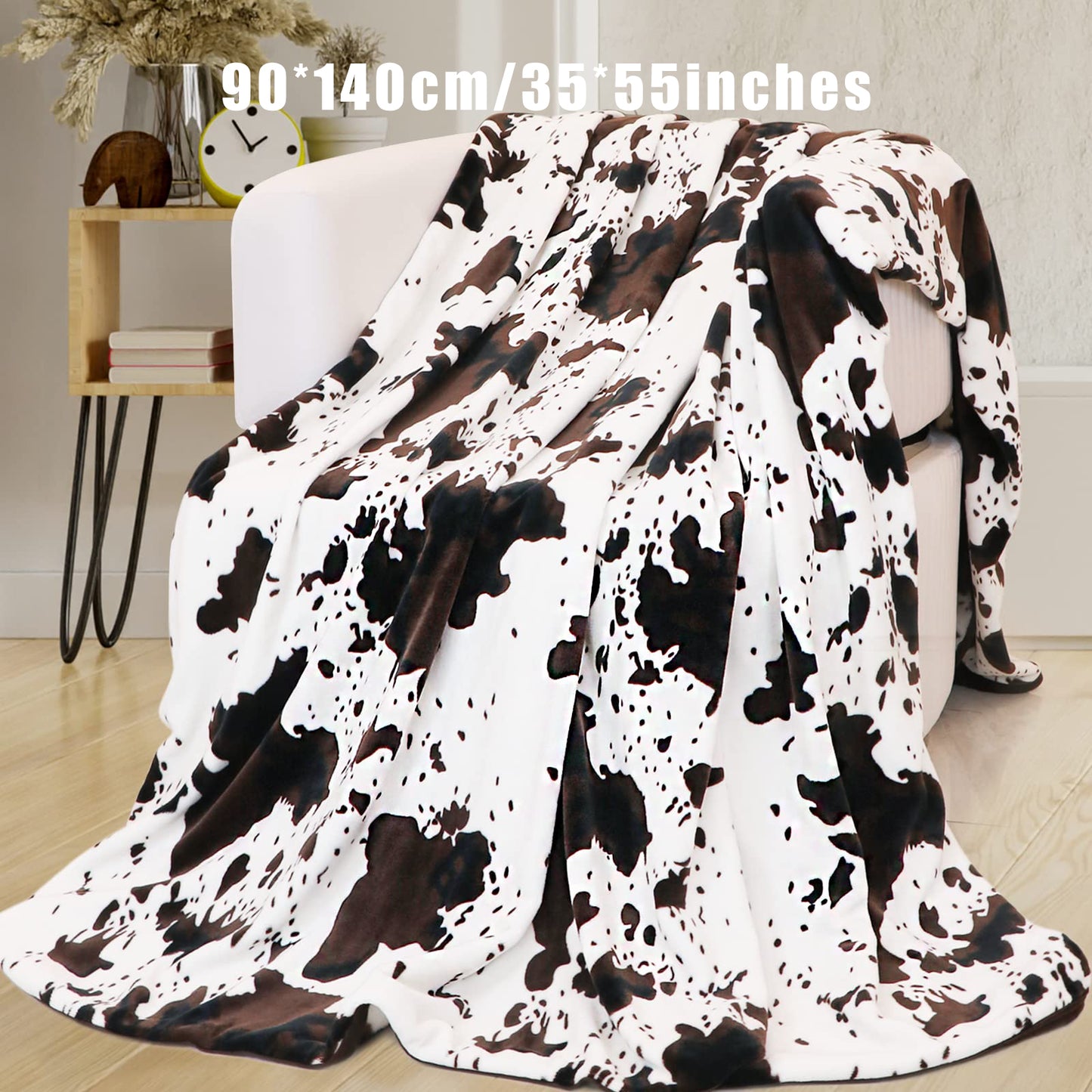 Cow Print Blanket