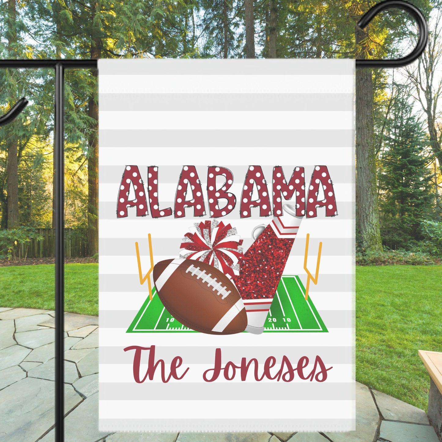 Alabama Football Spirit Flags