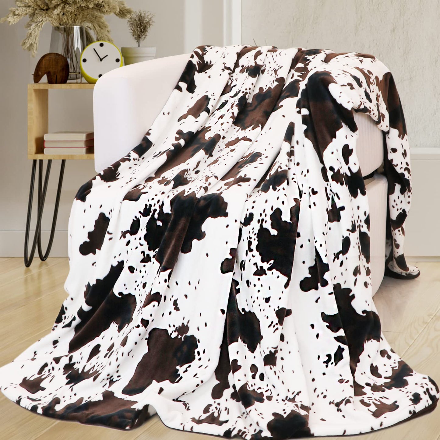 Cow Print Blanket