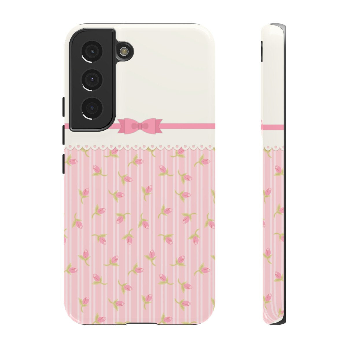 Custom Phone Case, Pink Bow
