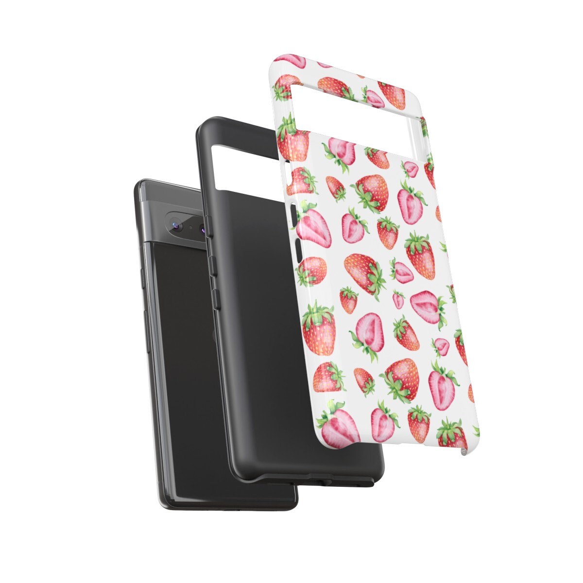 Custom Phone Case, Strawberries