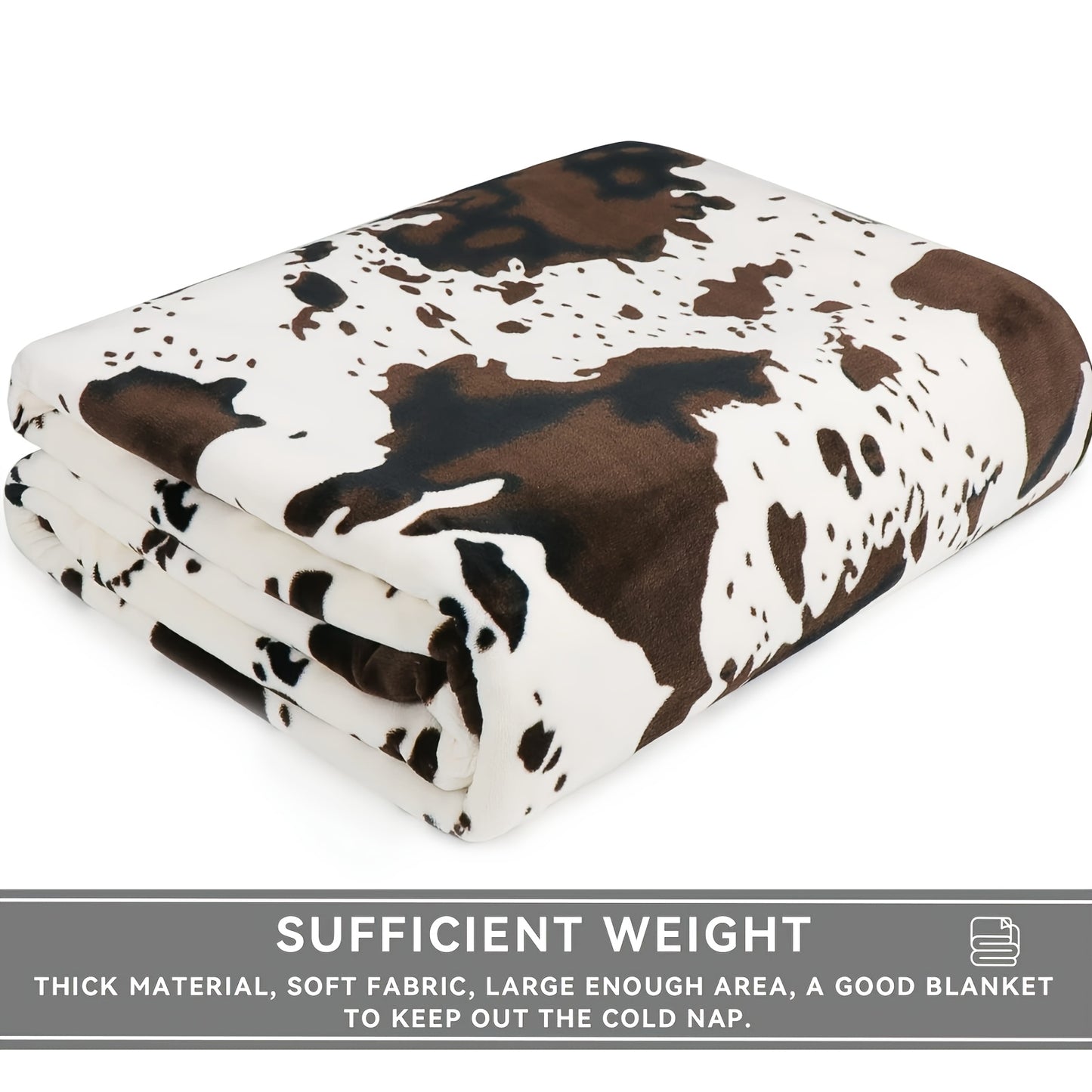 Cow Print Blanket