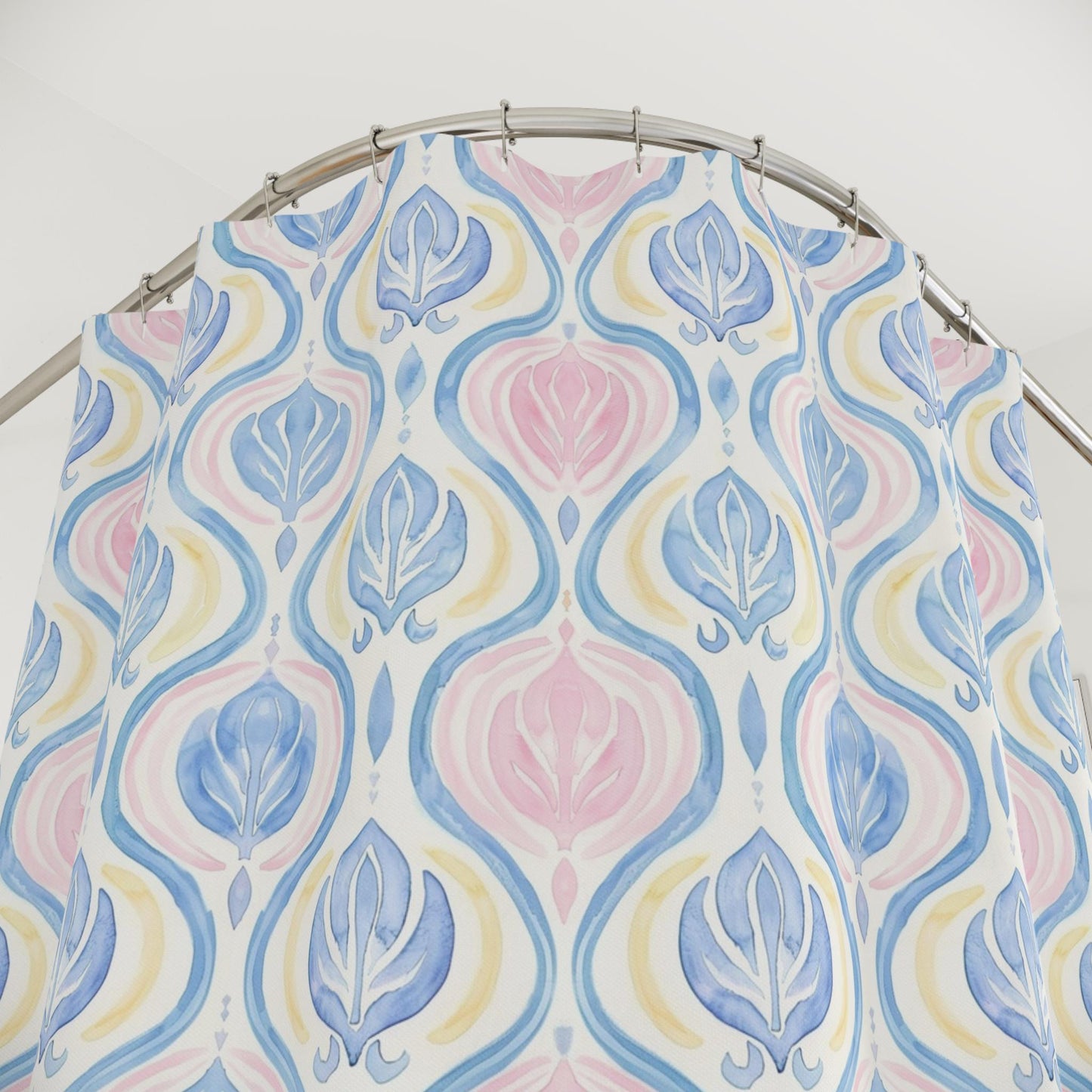 Custom Shower Curtain, Coquette Pattern