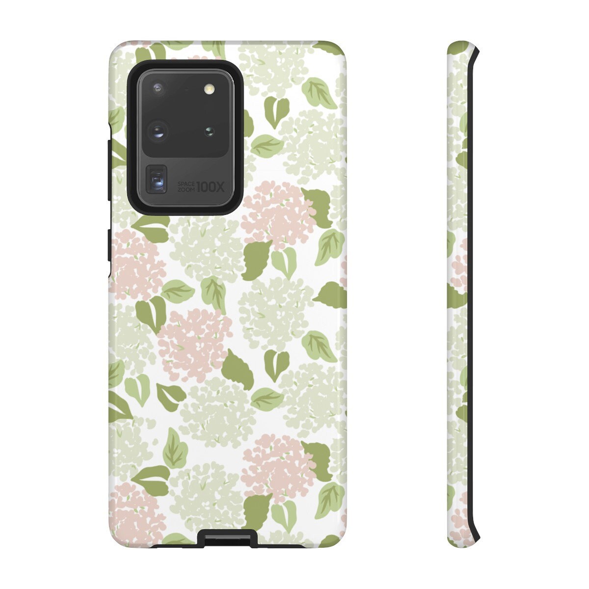 Custom Phone Case, Hydrangeas