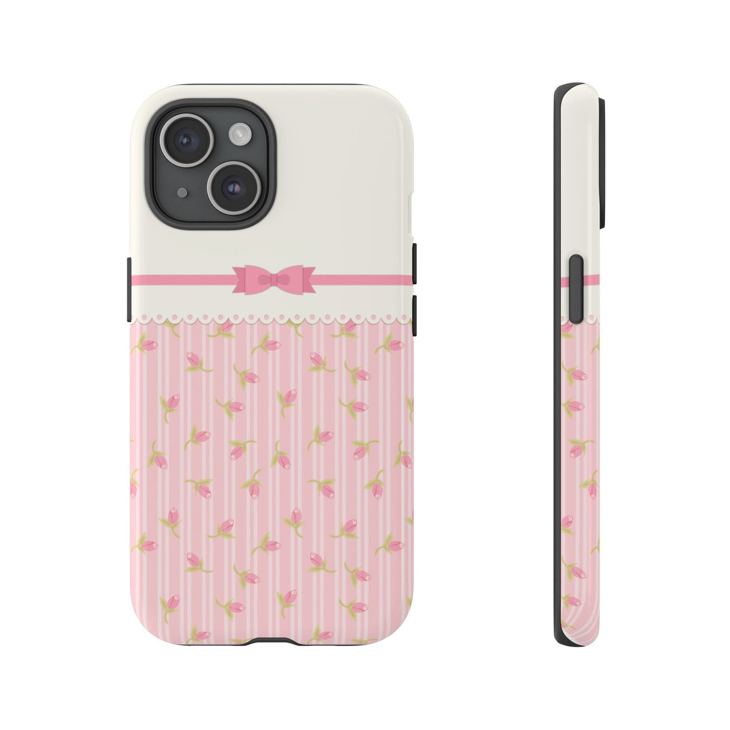 Custom Phone Case, Pink Bow