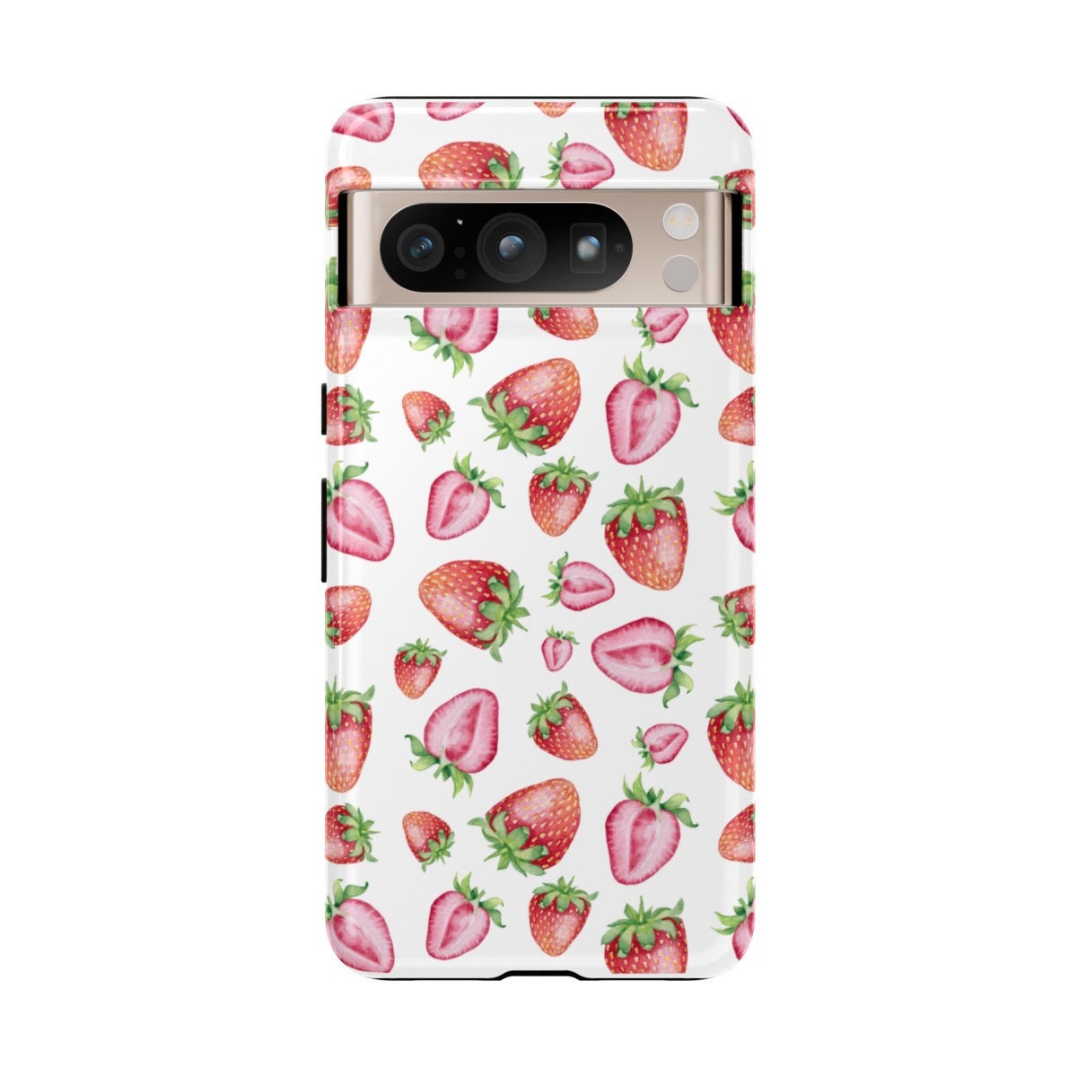 Custom Phone Case, Strawberries