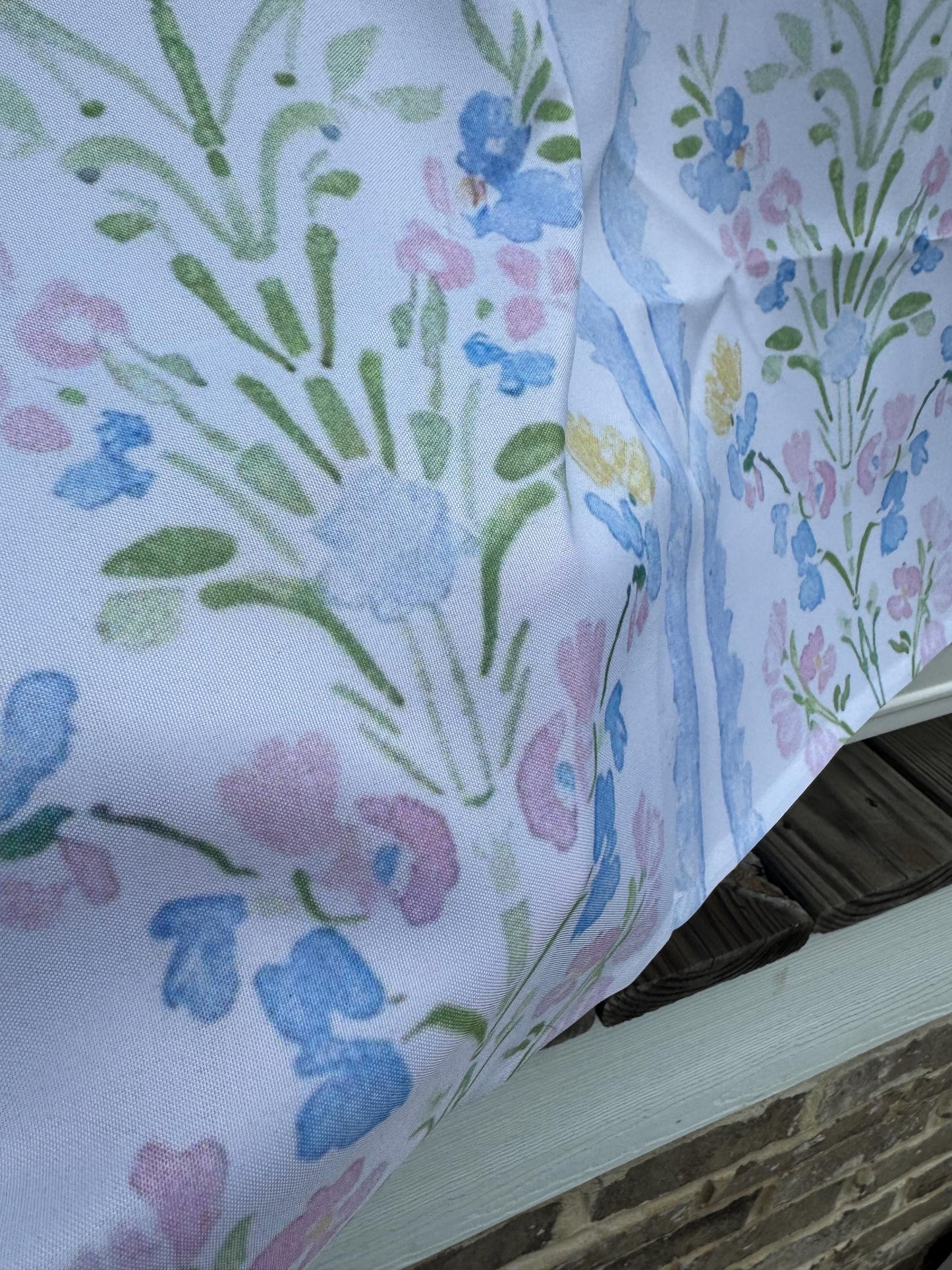 Custom Shower Curtain, Coquette Watercolor
