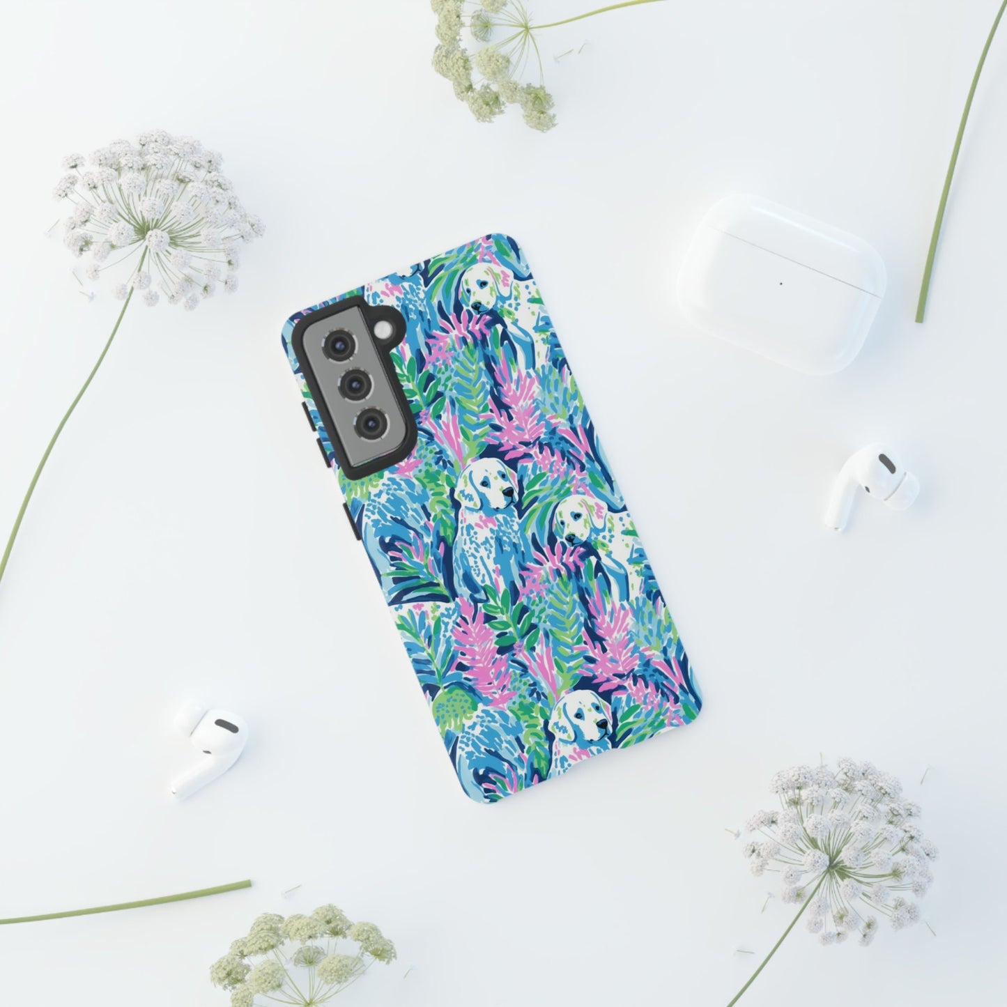 Custom Phone Case, Preppy Dog