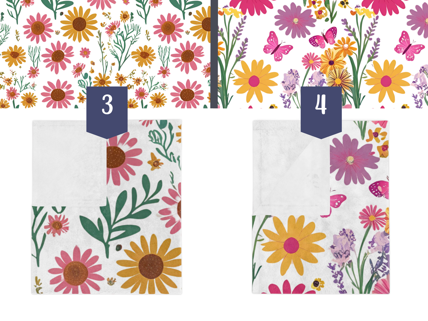 Soft Blanket, Wildflowers