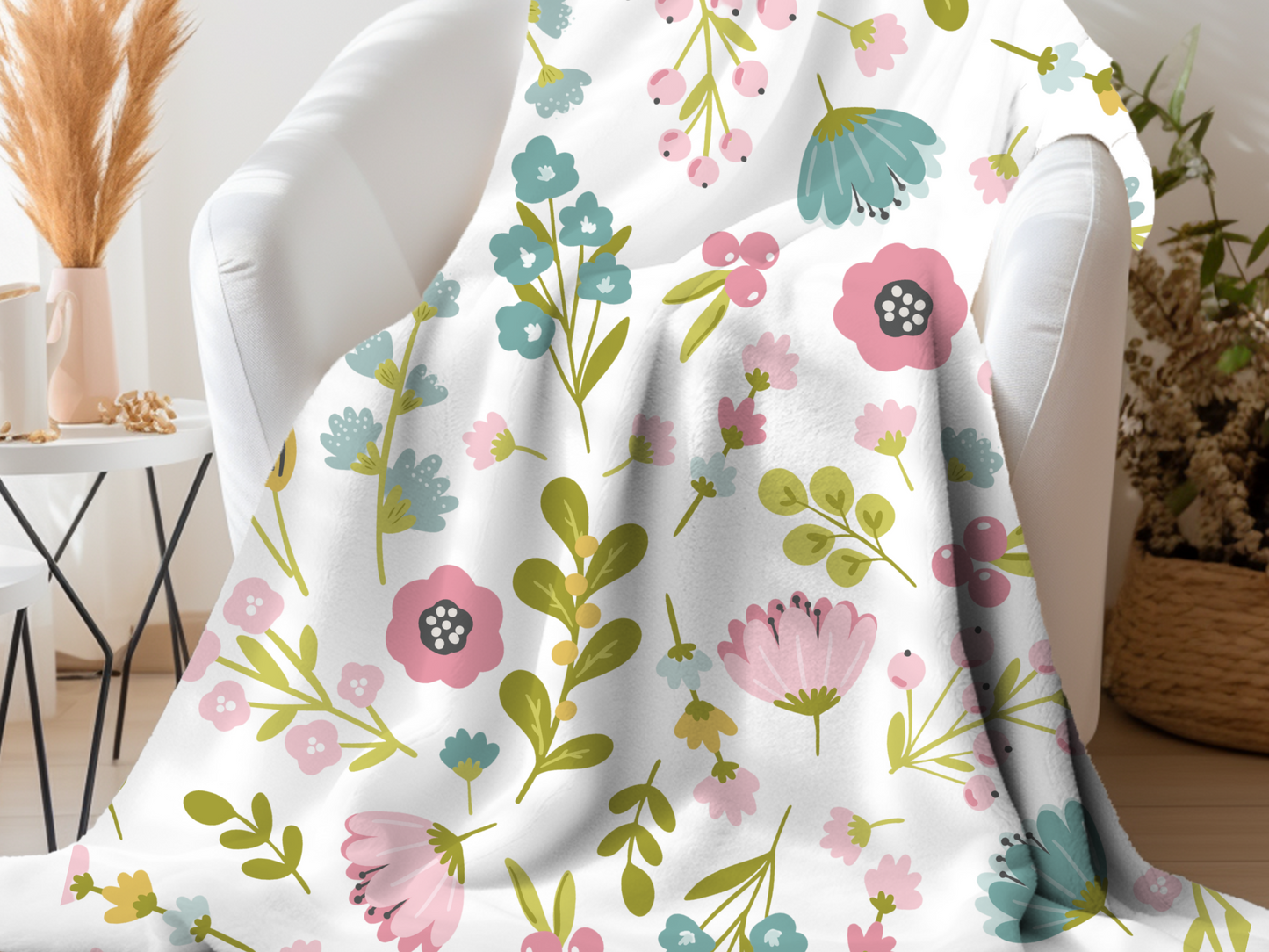 Soft Blanket, Wildflowers