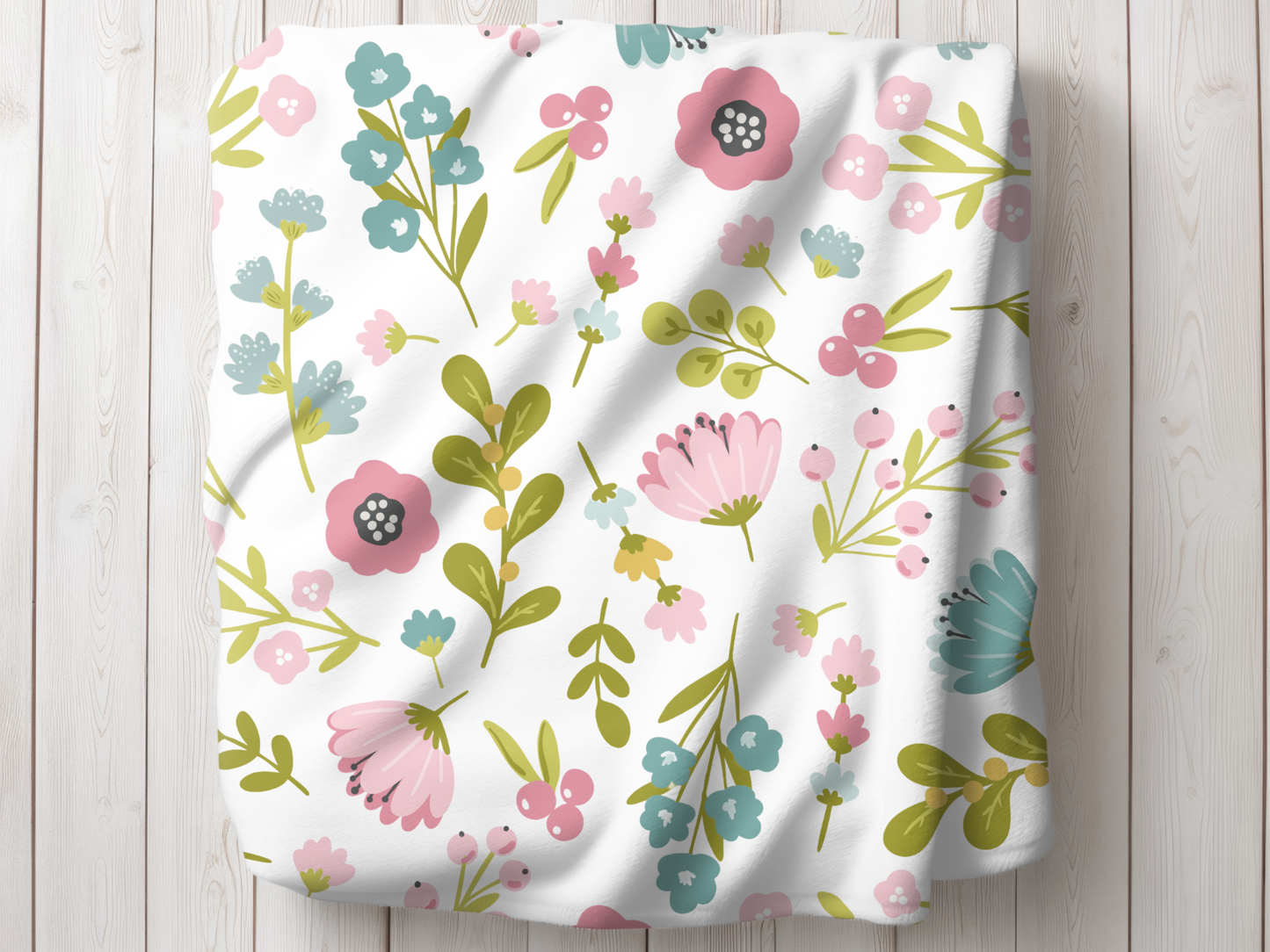 Soft Blanket, Wildflowers
