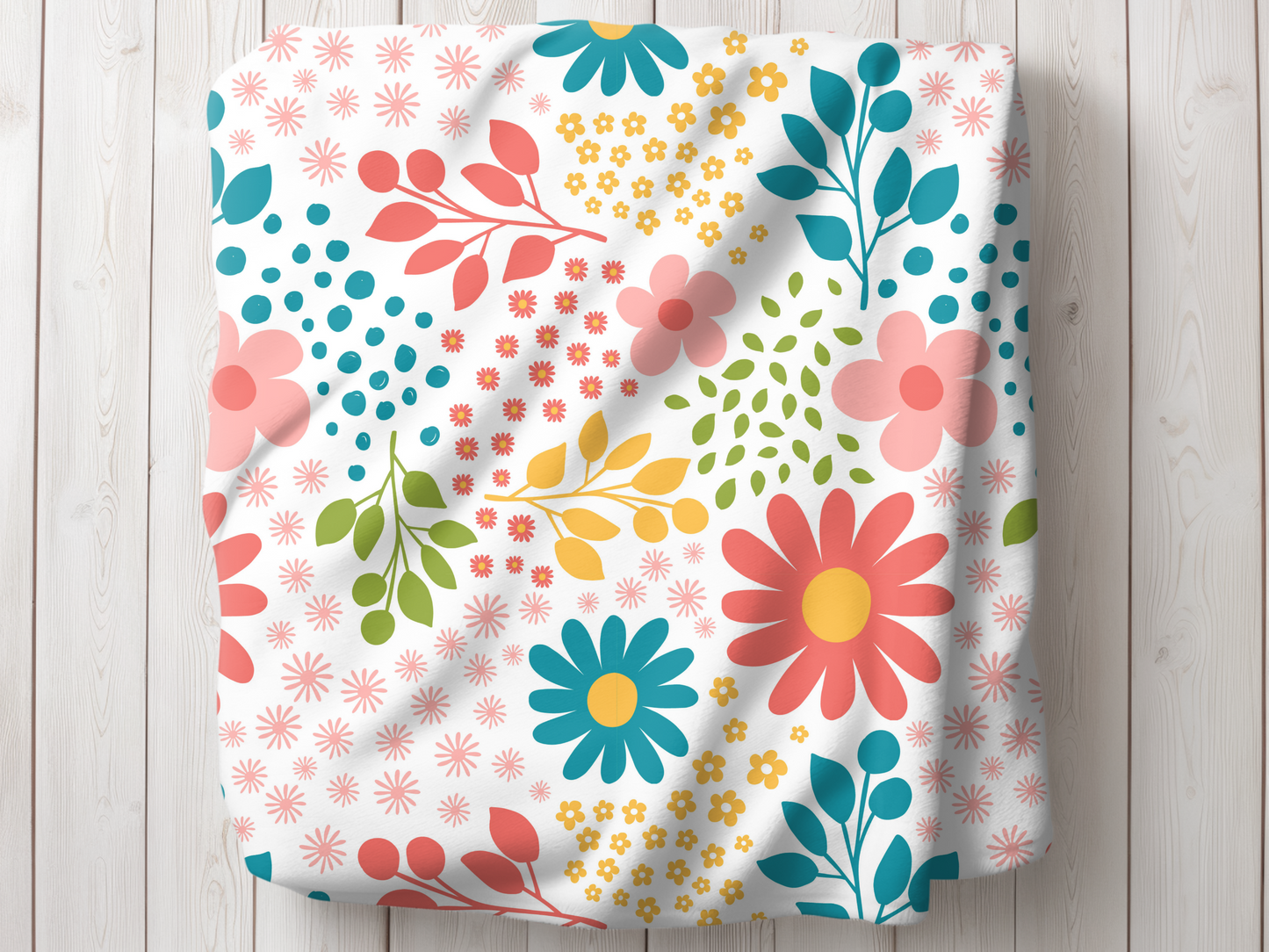 Soft Blanket, Wildflowers