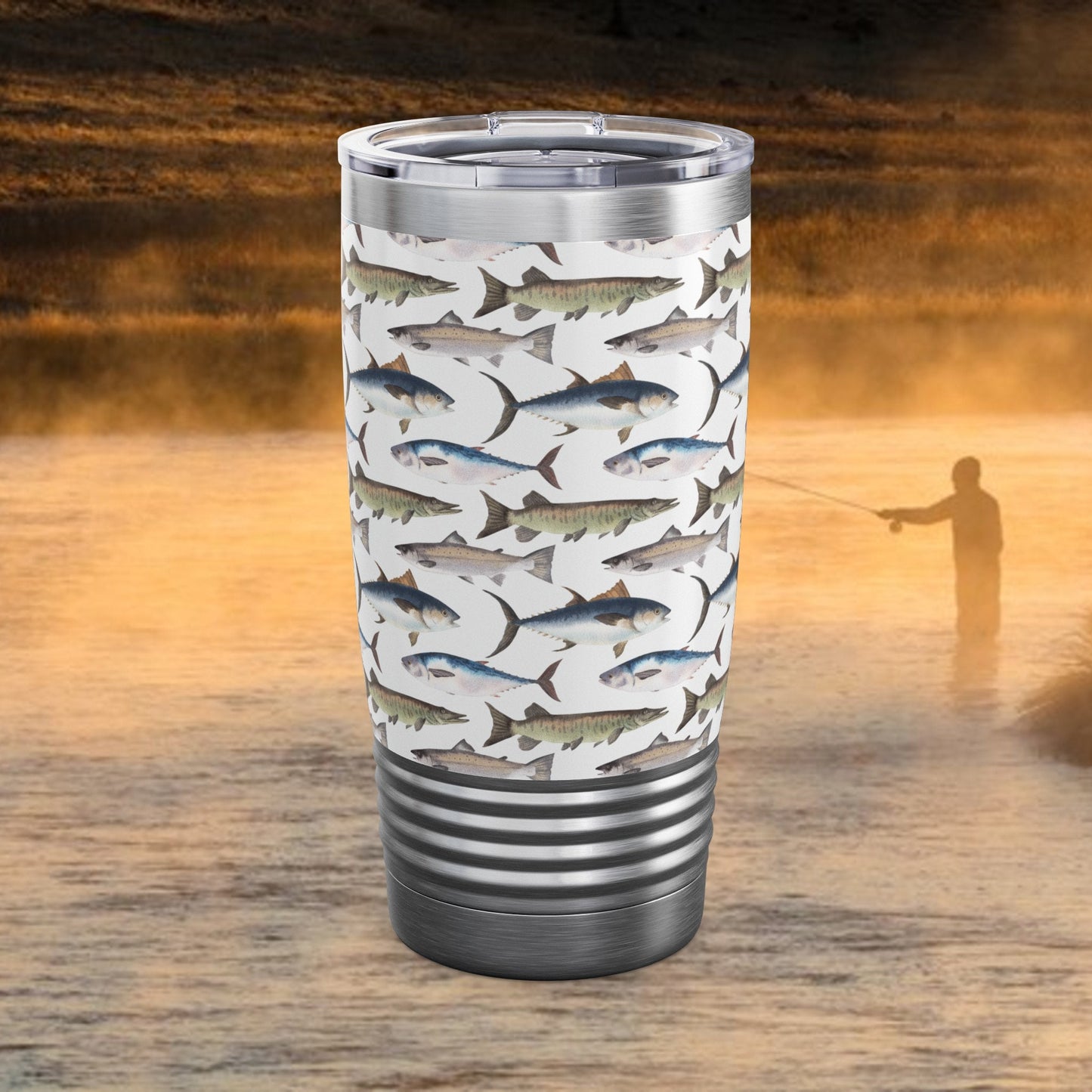 Gift for Dad, Father's Day Gift, Fishing Personalized Cup