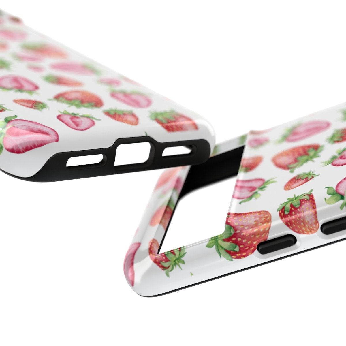 Custom Phone Case, Strawberries