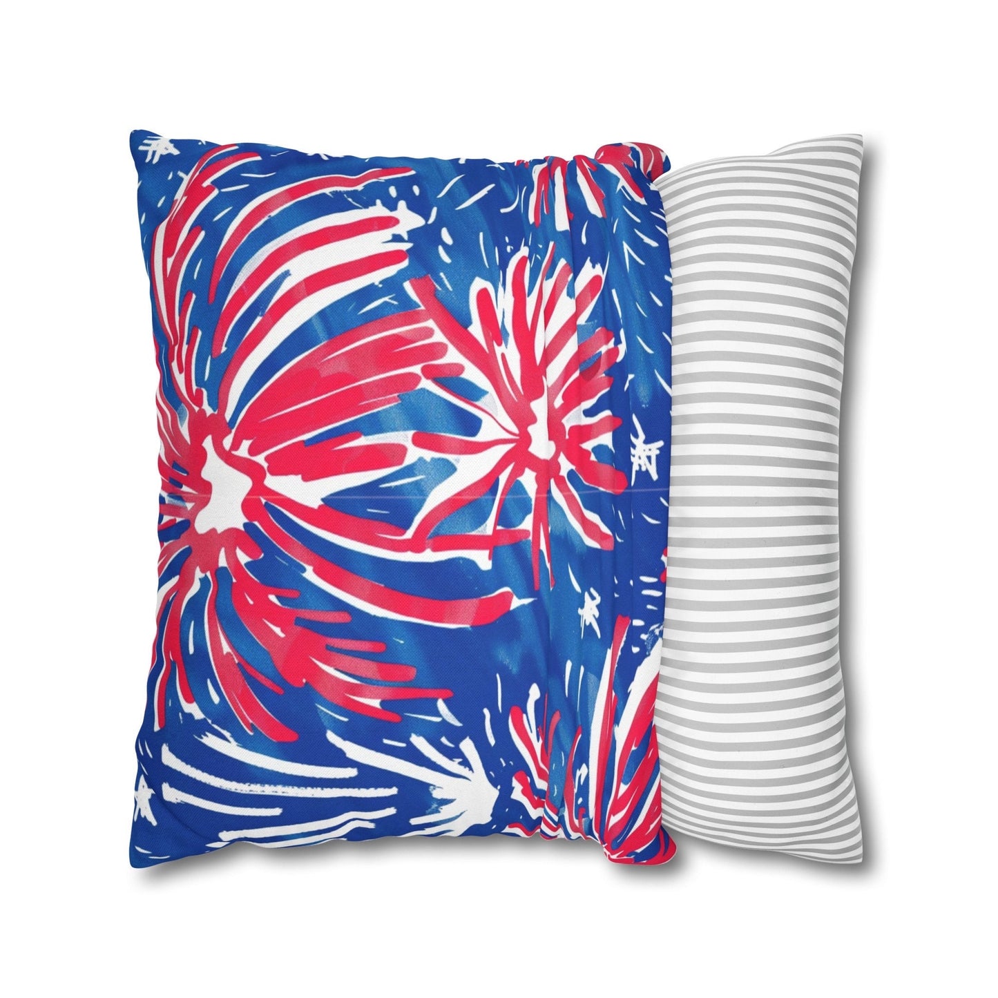 Custom Throw Pillow, Fireworks