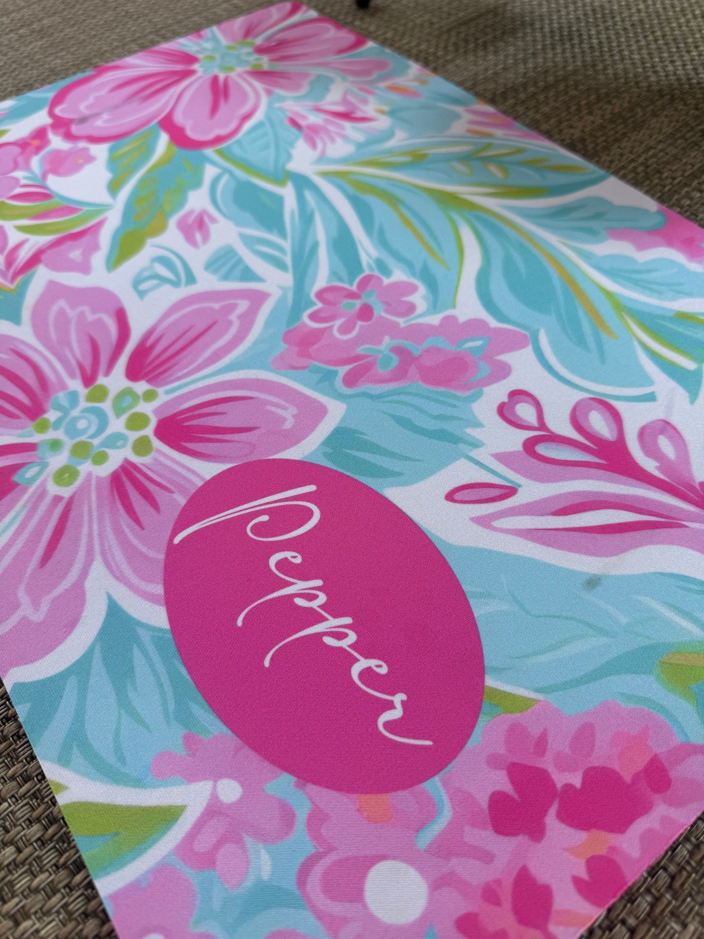 Custom Pet Mat, Dog Food Placemat