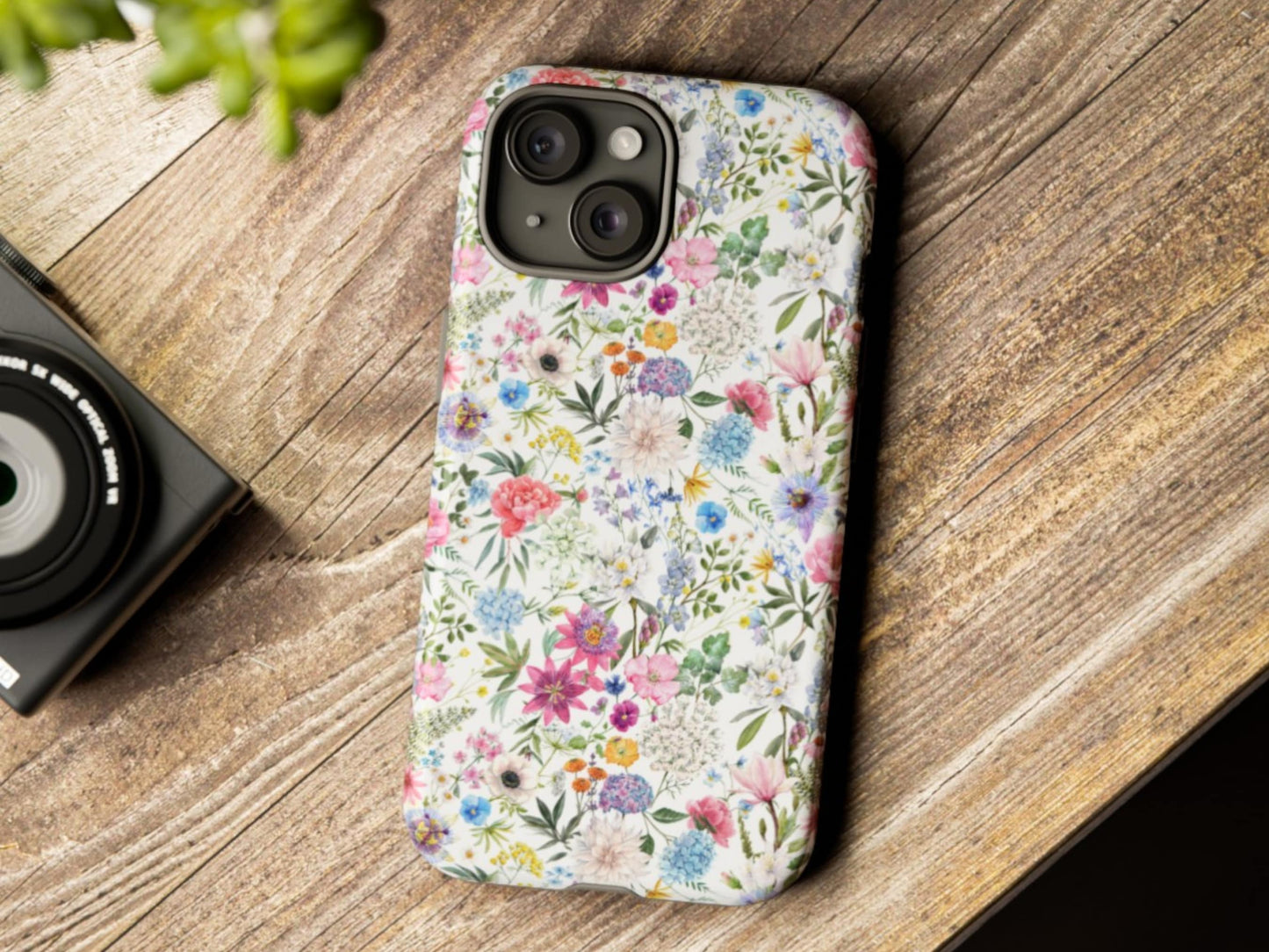Custom Phone Case, Wildflowers