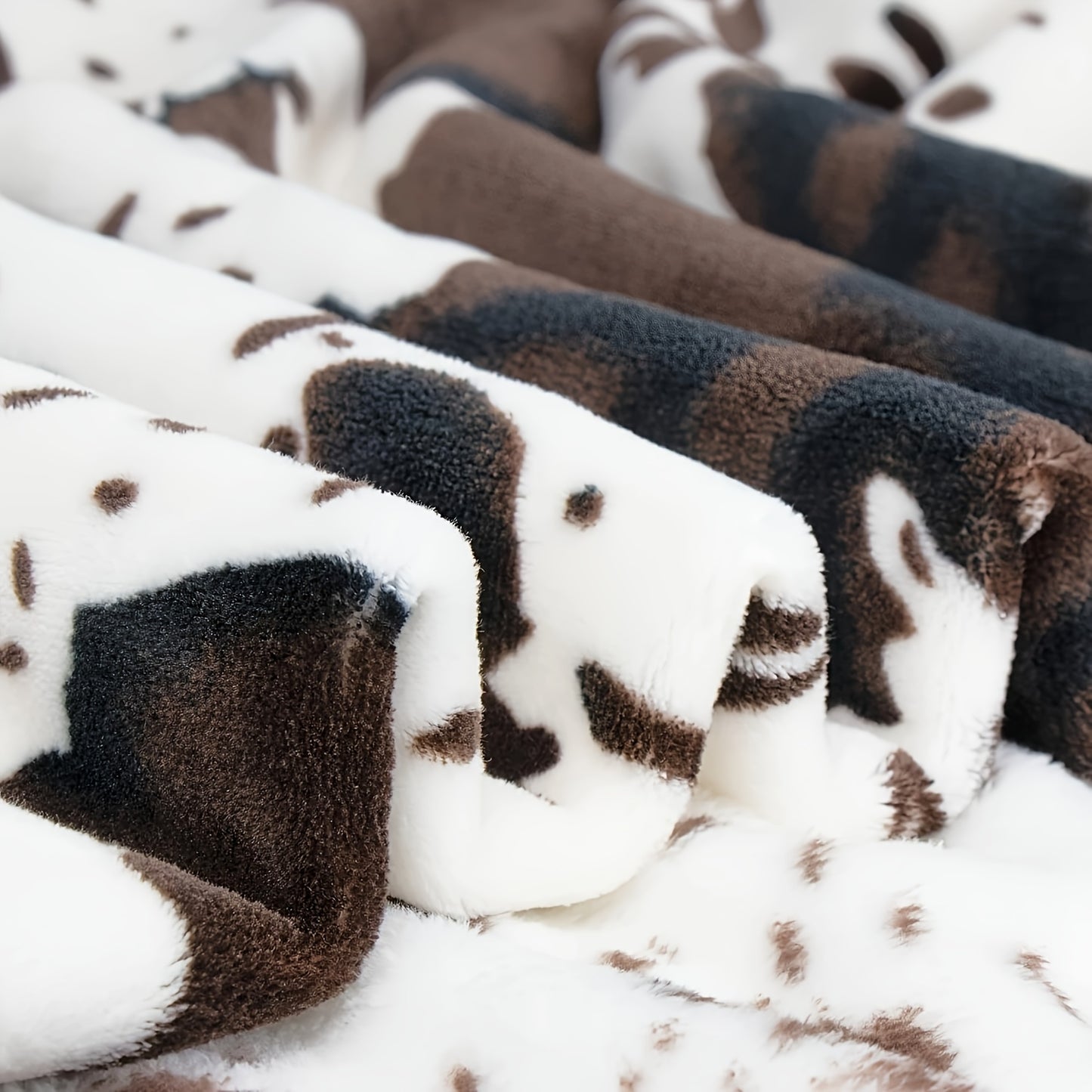 Cow Print Blanket