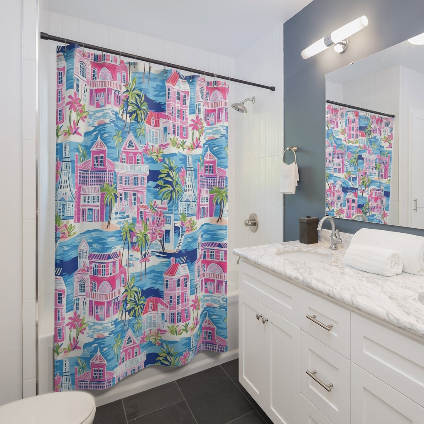 Custom Shower Curtain, West Palm Beach
