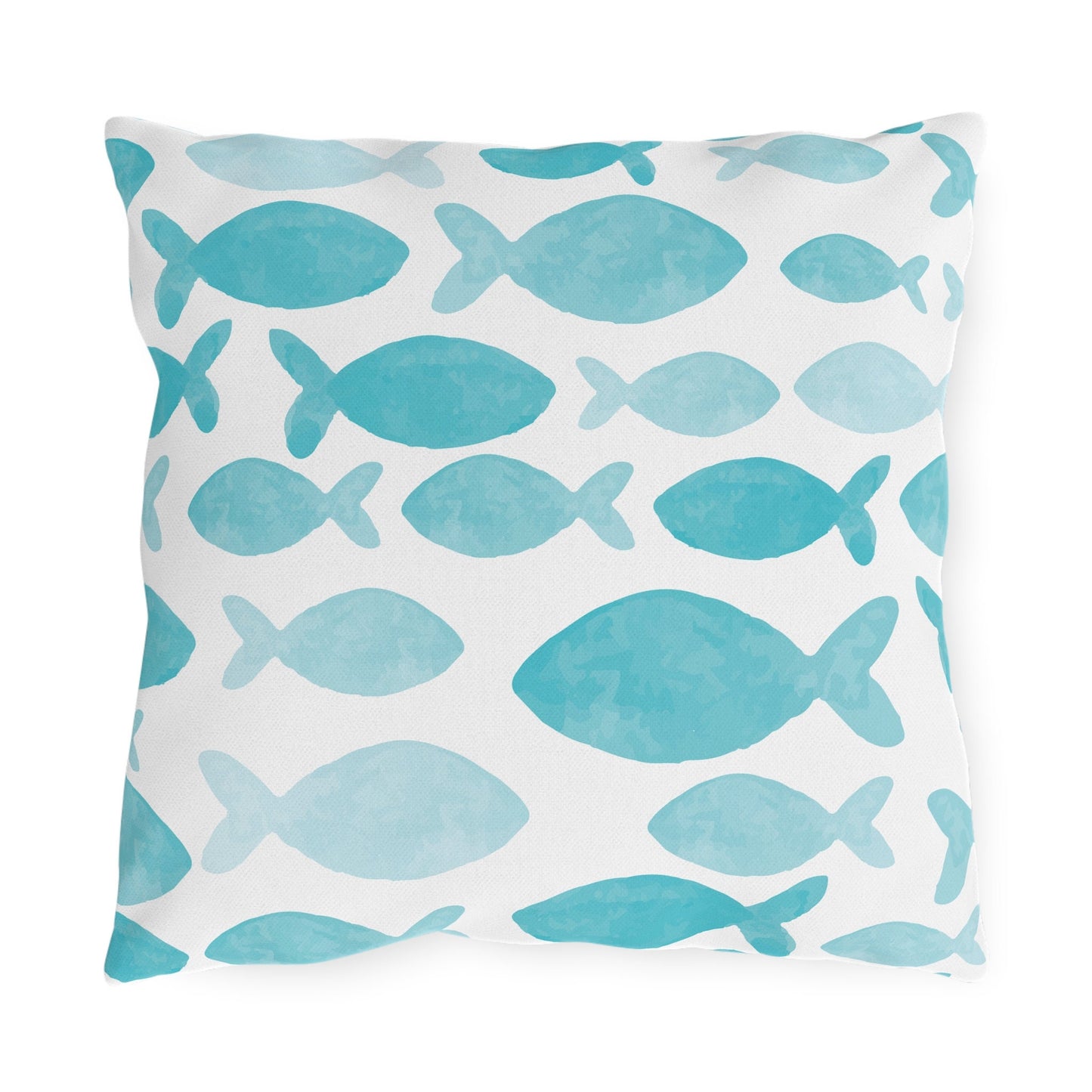 Custom Throw Pillow, Fish