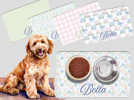 Custom Pet Mat, Dog Food Placemat