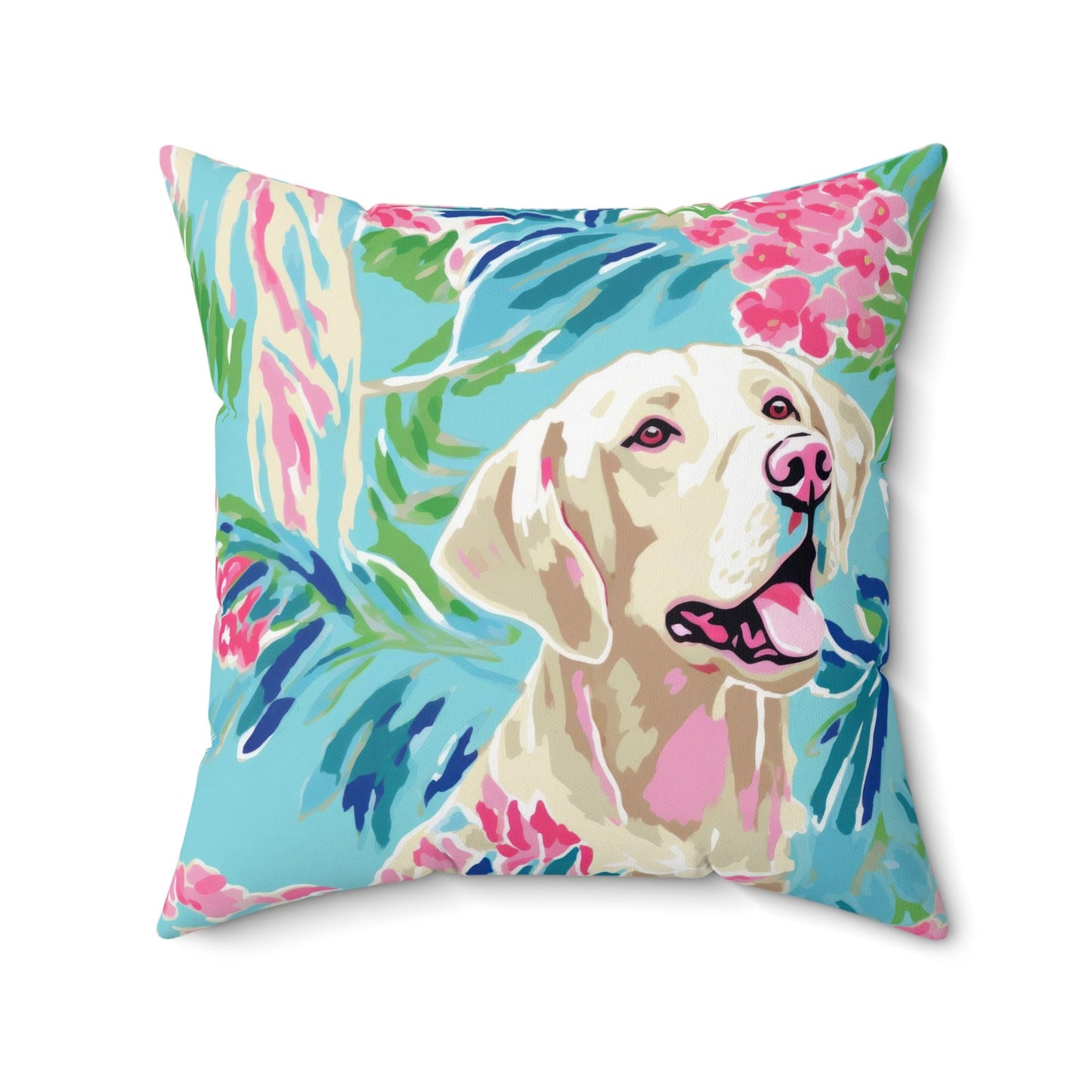 Custom Throw Pillow, Labrador