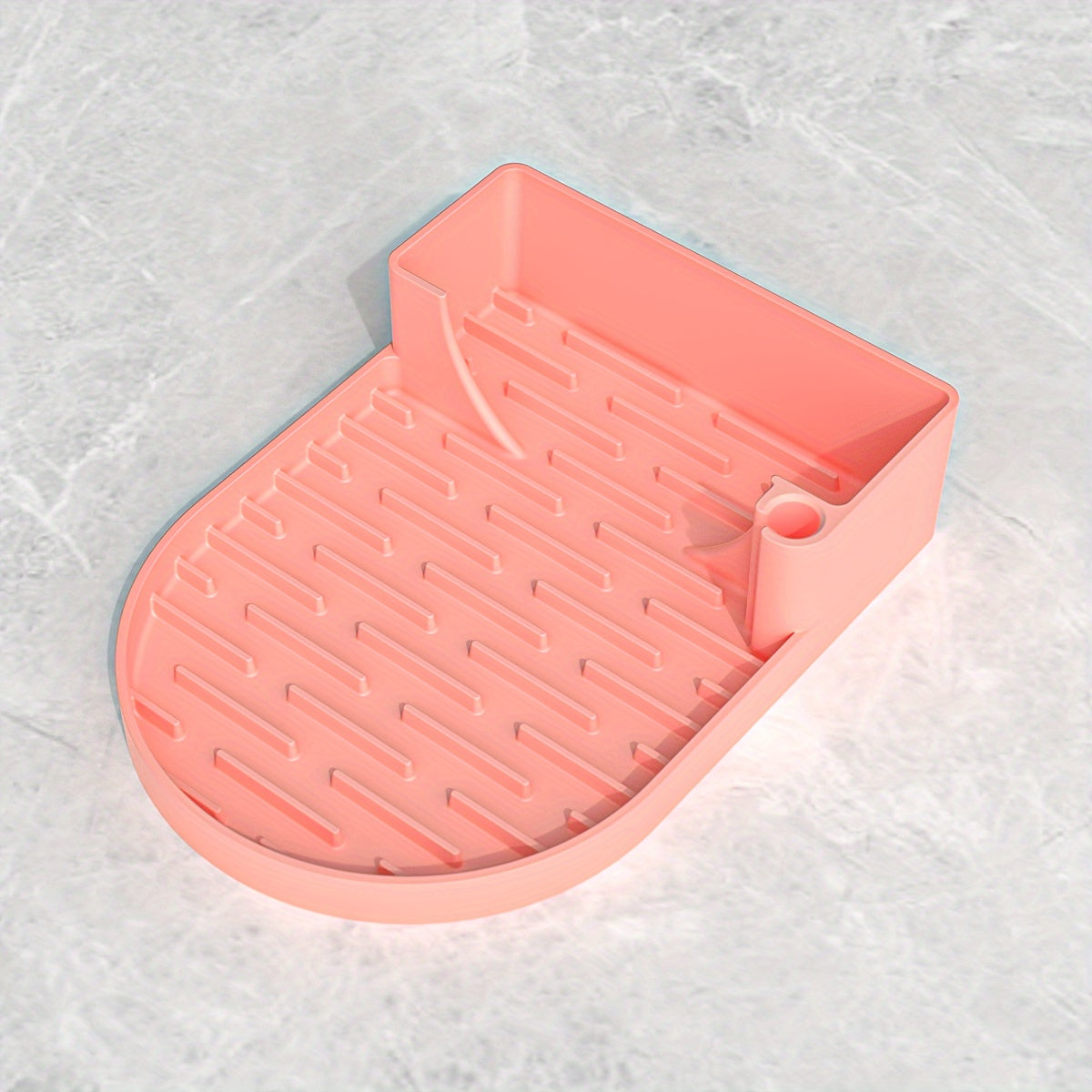 1pc Silicone Water Bottle Draining Rack Tray - Spill-Proof, Counter Top, Compact Design, Easy Cleaning, Compatible with 40oz and 30oz Stanley Cups, Ideal for Kitchen and Outdoor Use