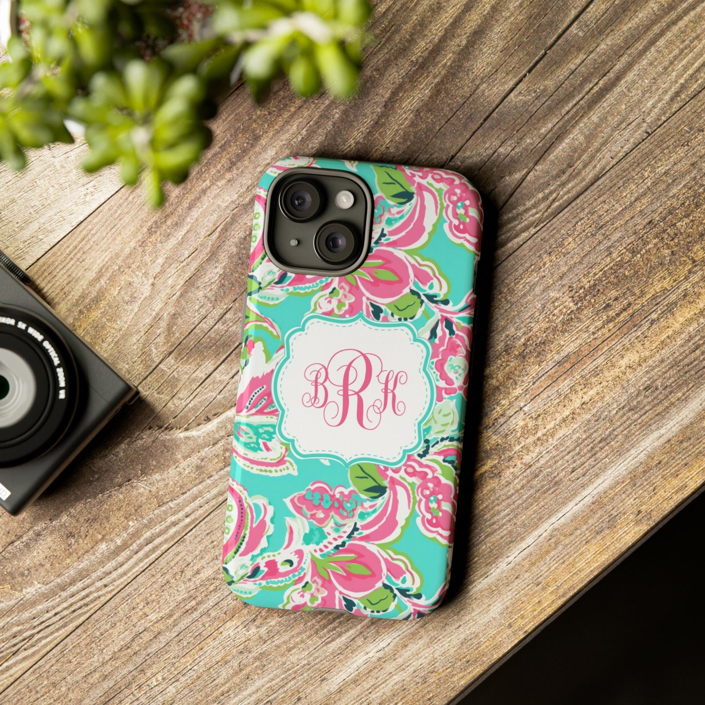 Custom Phone Case, Tropical Flowers