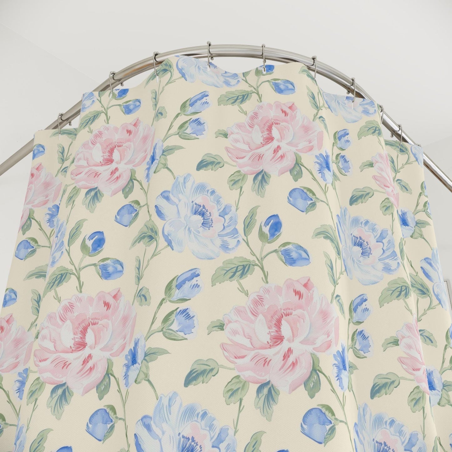 Custom Shower Curtain, Floral