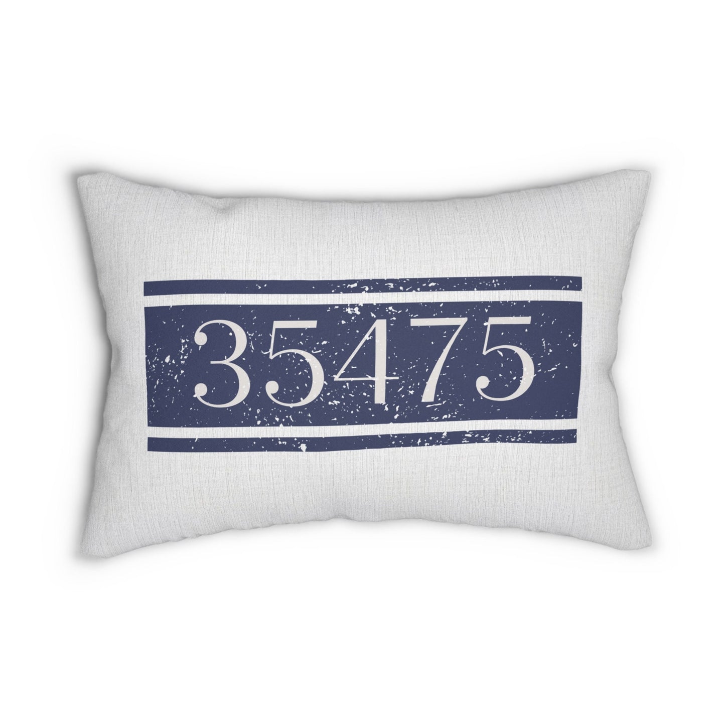 Custom Throw Pillow, Zip Code