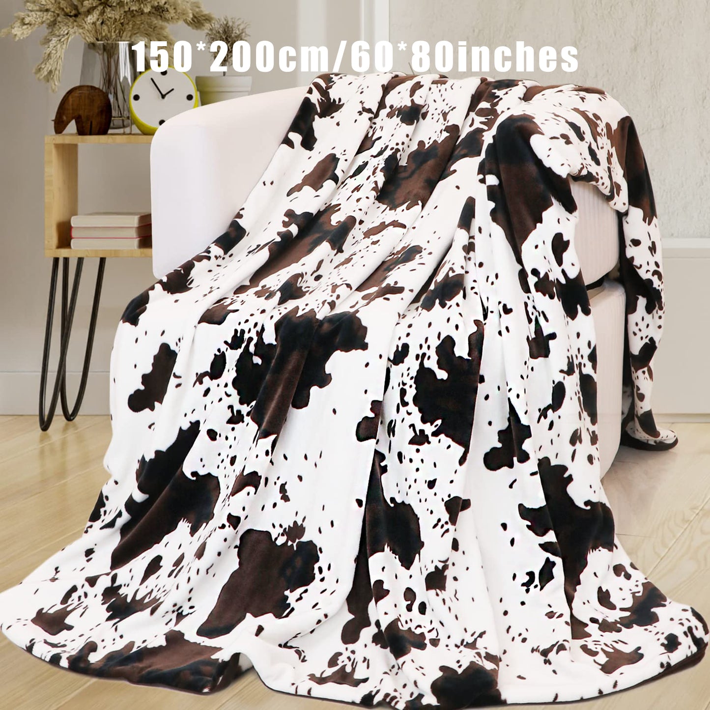 Cow Print Blanket