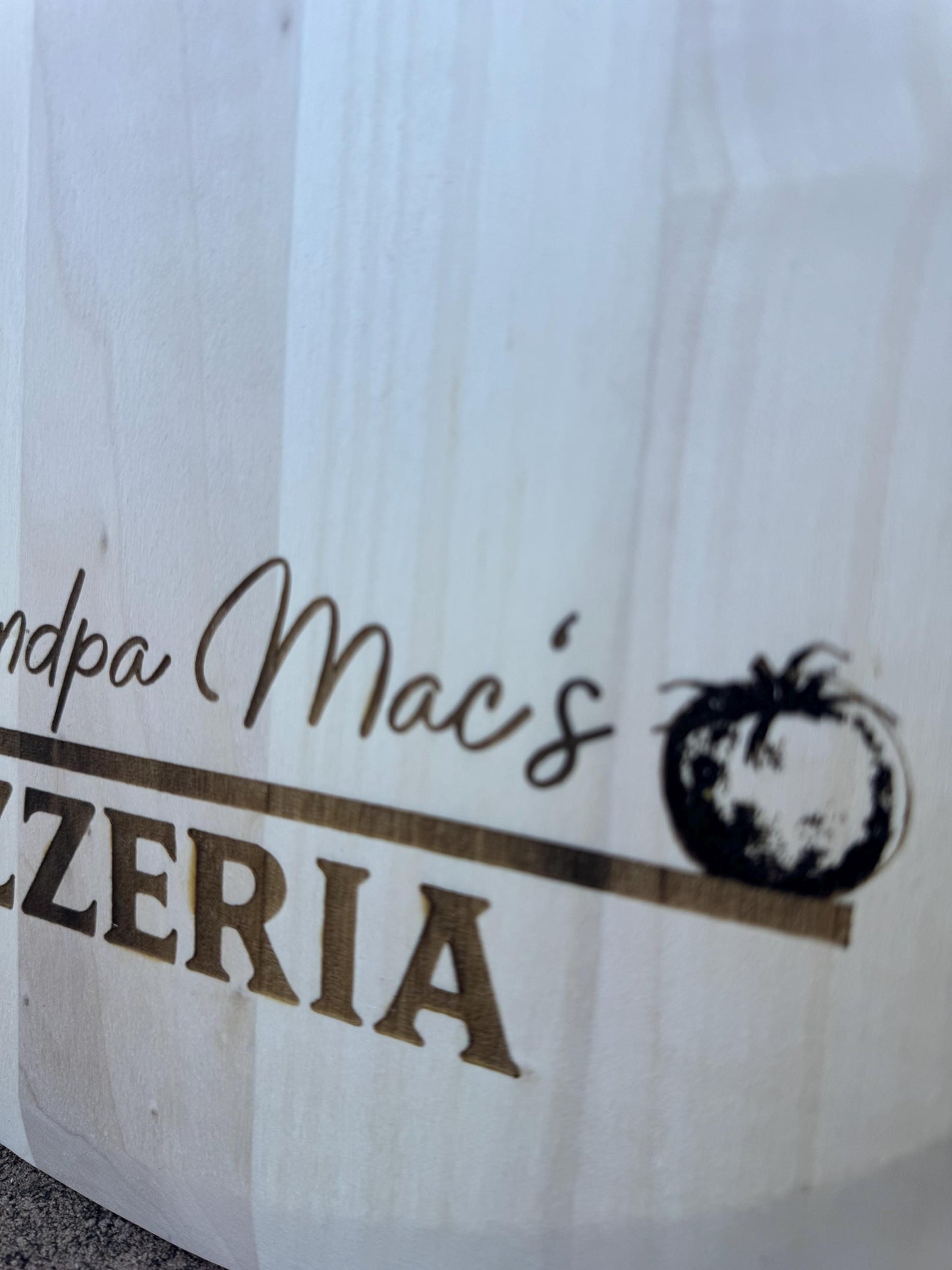 Personalized Pizza Peel