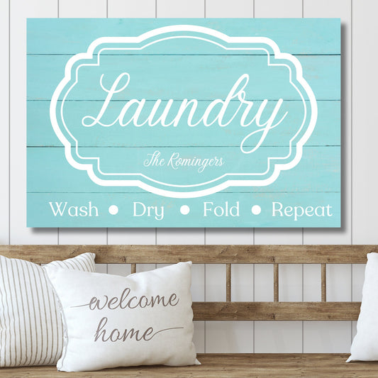 Laundry Room Decor, Aluminum Sign, Sign For Laundry Room, Laundry Room Wall Art, Wall Art