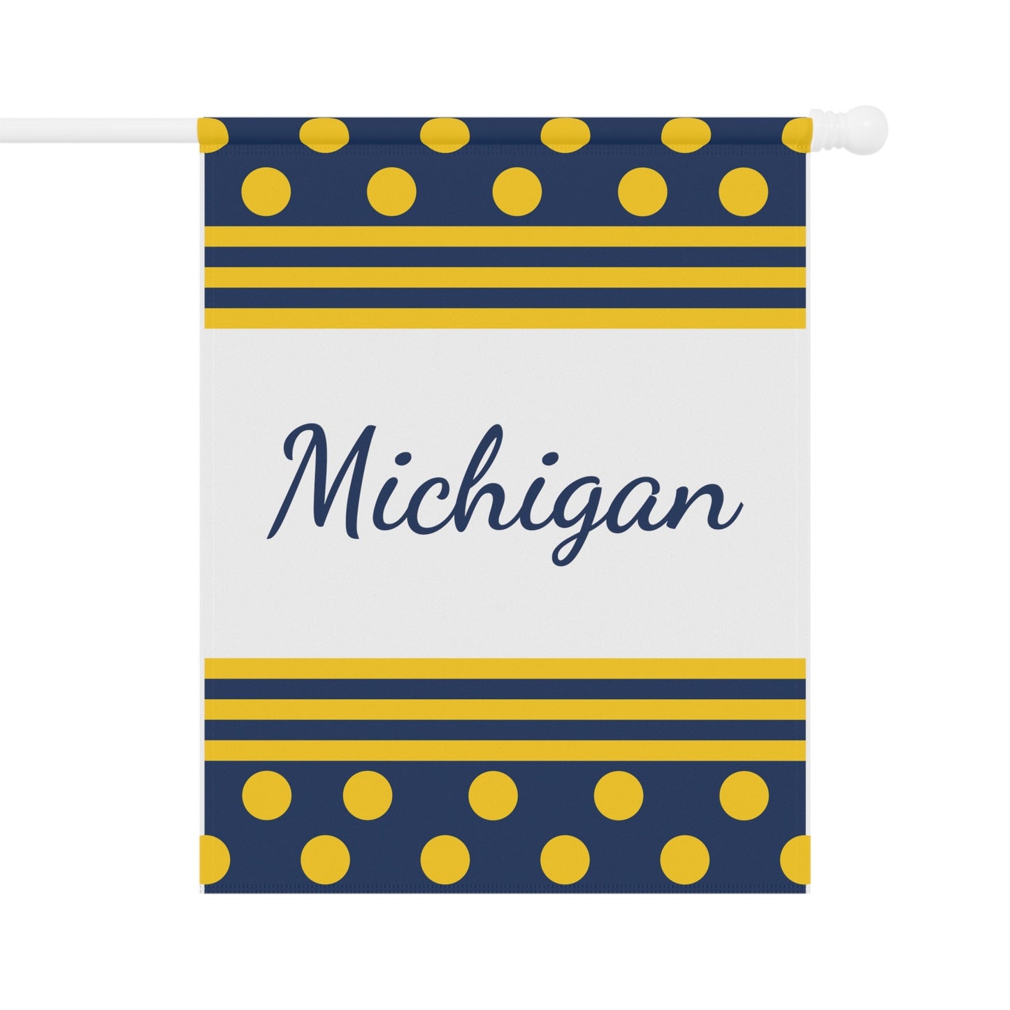 Michigan Football Home Decor, Garden Flag, Football Season