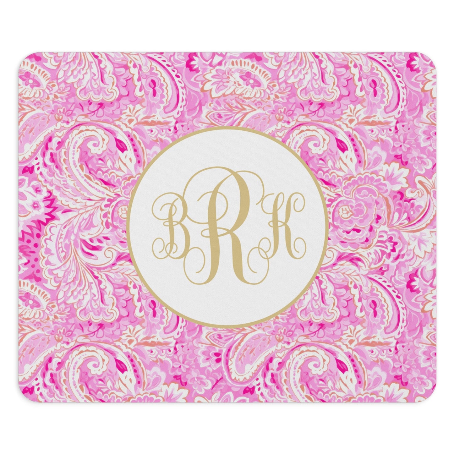 Personalized Mouse Pad, Paisley