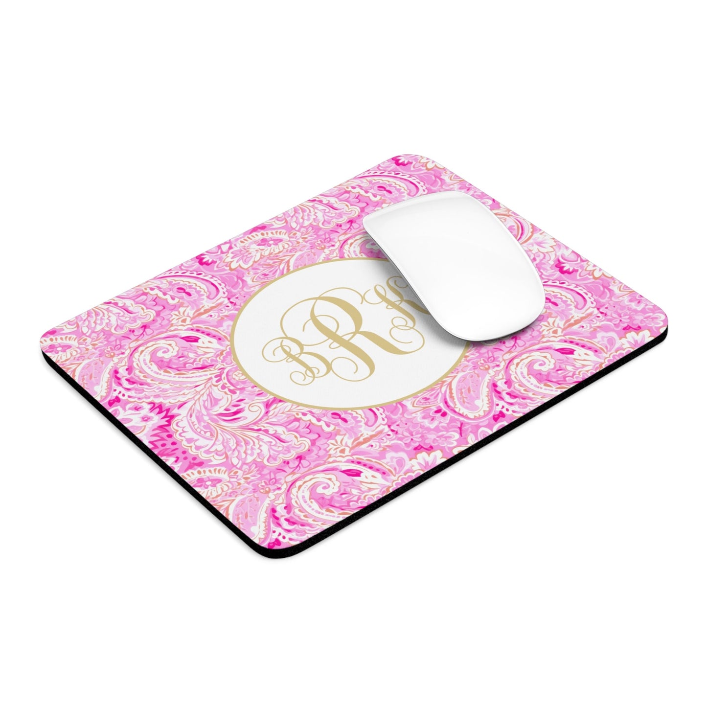 Personalized Mouse Pad, Paisley