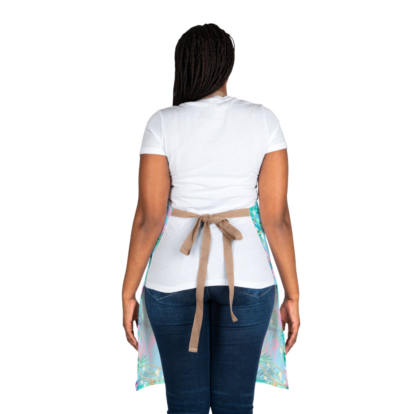 Personalized Floral Kitchen Apron for Women, Gift for Mom, Gift for Wife, Gift for Grandmother, Custom Gift, personally aprons