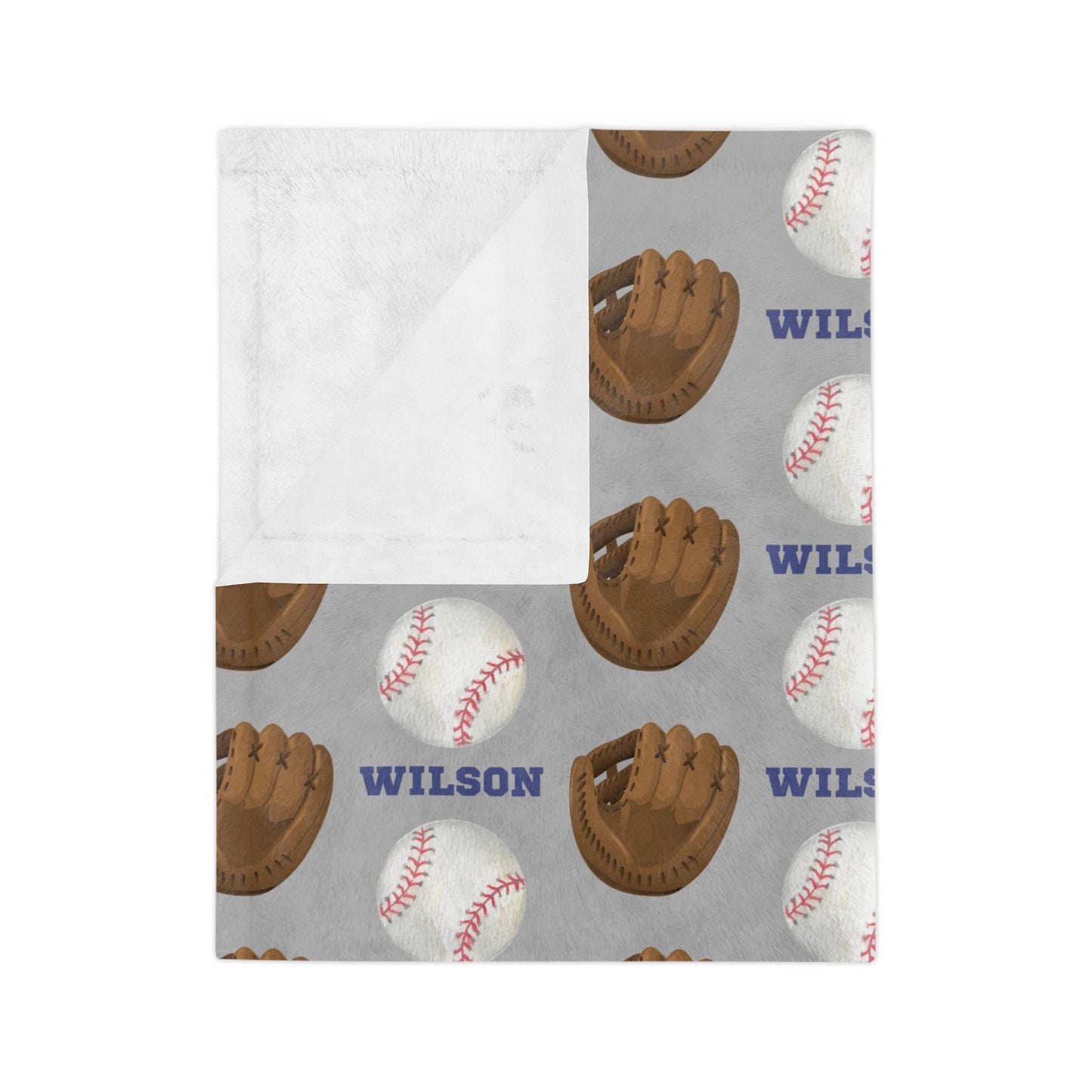 Personalized Blanket, Baseball Blanket
