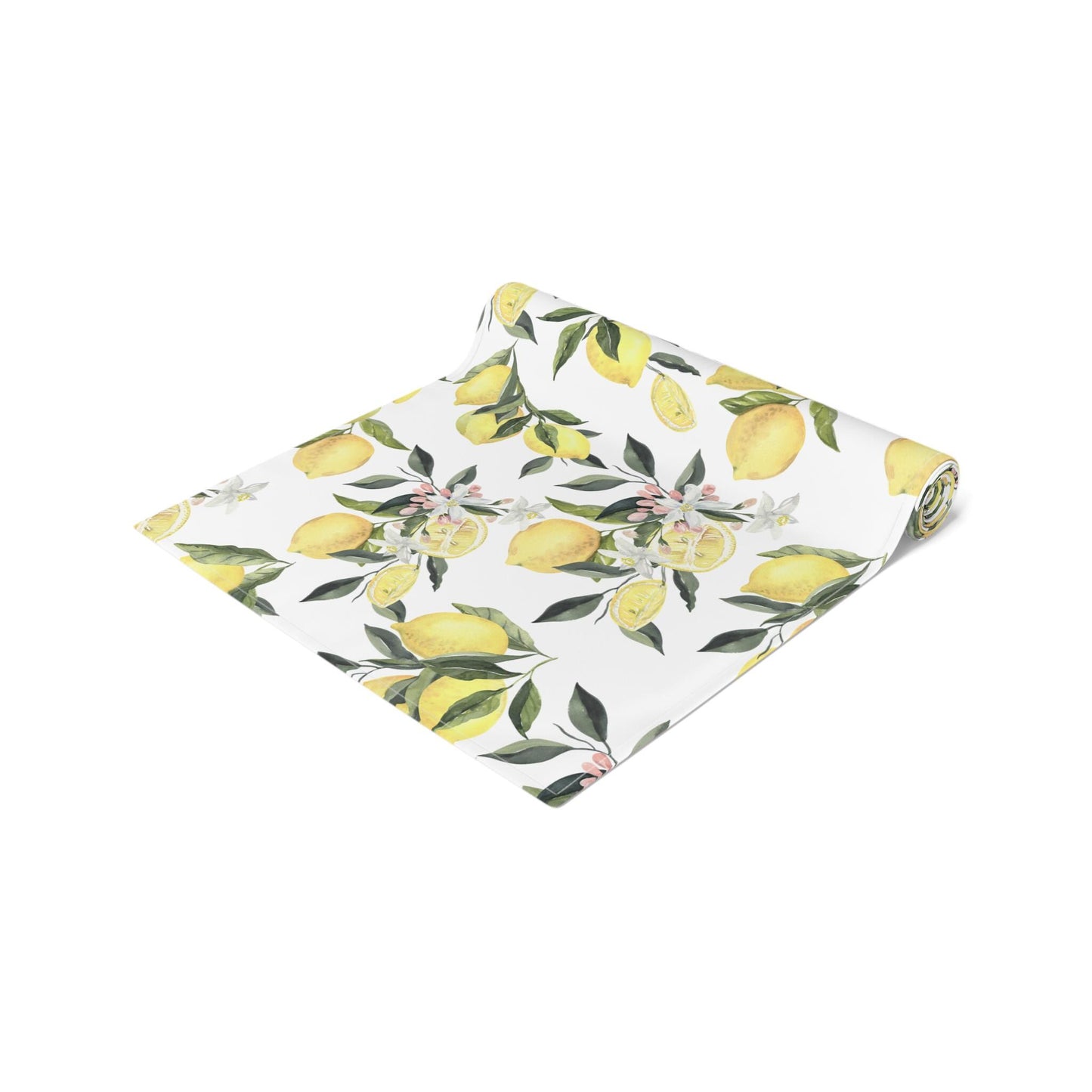 Lemon Table Runner, Tablerunner, Italian Lemon Tablerunner, Yellow Lemon, Kitchen Decor, Dining Room Table