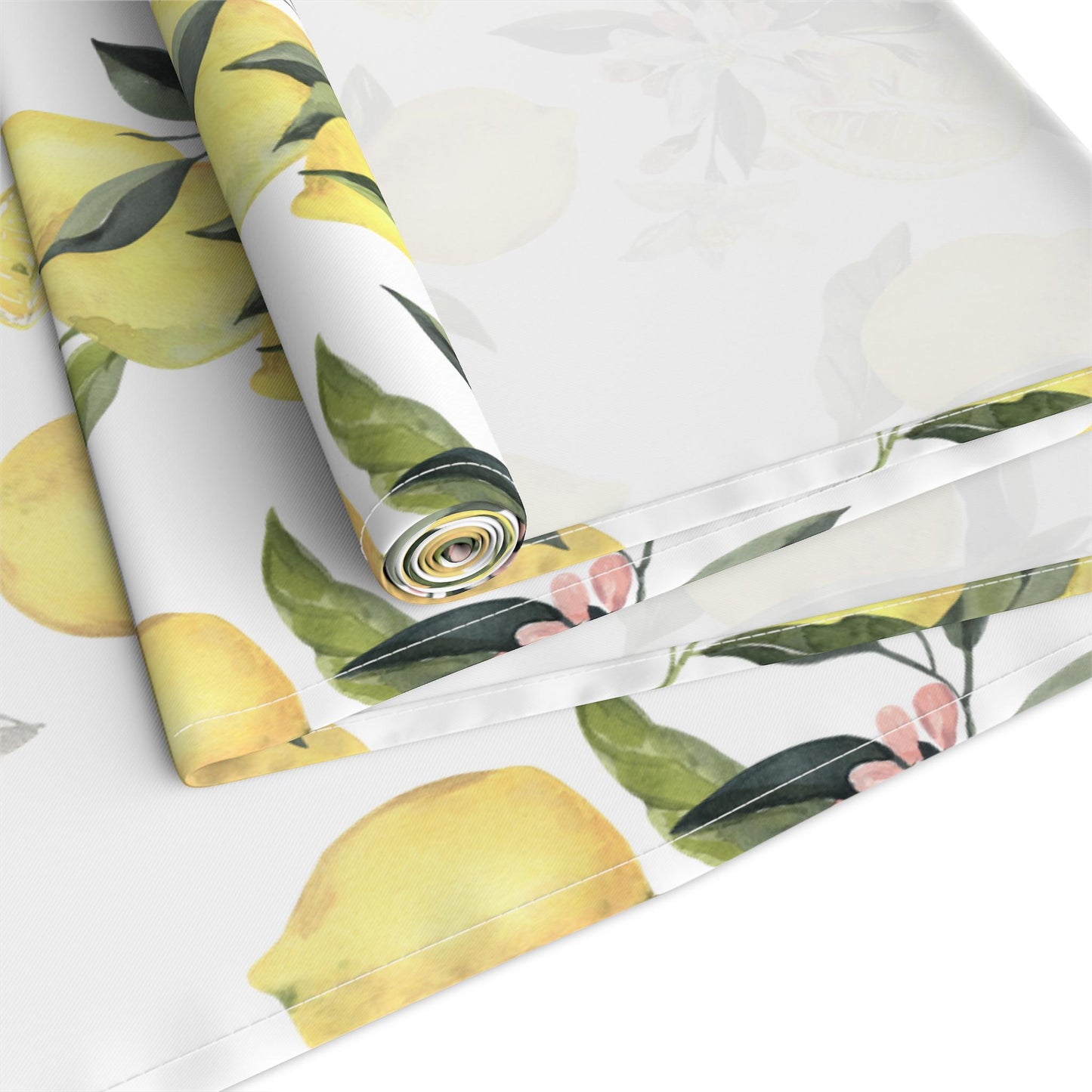 Lemon Table Runner, Tablerunner, Italian Lemon Tablerunner, Yellow Lemon, Kitchen Decor, Dining Room Table