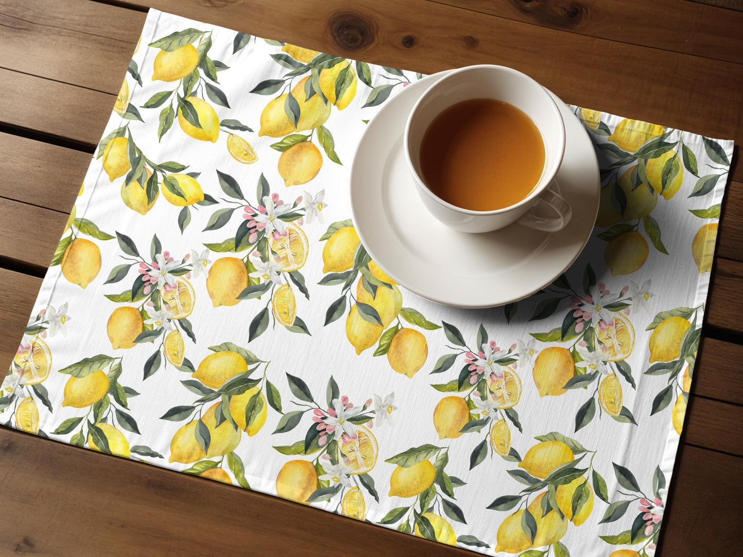 Lemon Table Runner, Tablerunner, Italian Lemon Tablerunner, Yellow Lemon, Kitchen Decor, Dining Room Table
