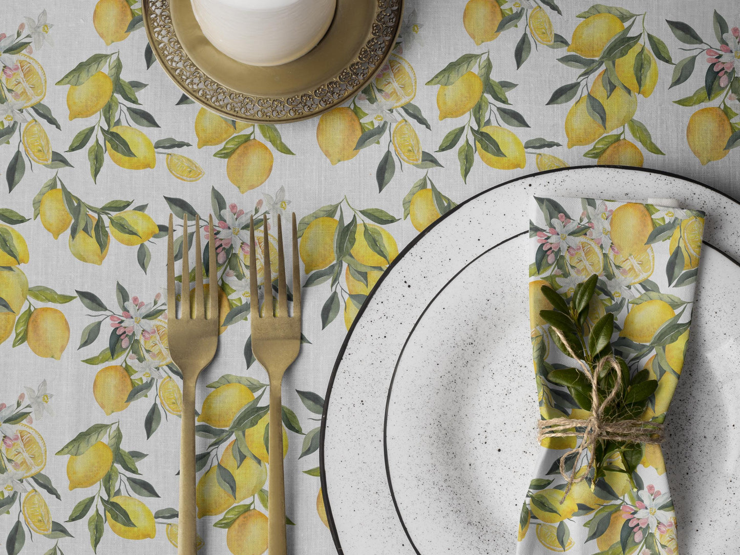 Lemon Table Runner, Tablerunner, Italian Lemon Tablerunner, Yellow Lemon, Kitchen Decor, Dining Room Table