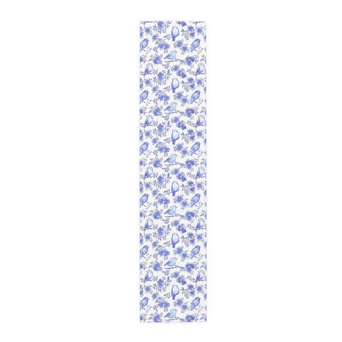 Blue Toile Day Table Runner