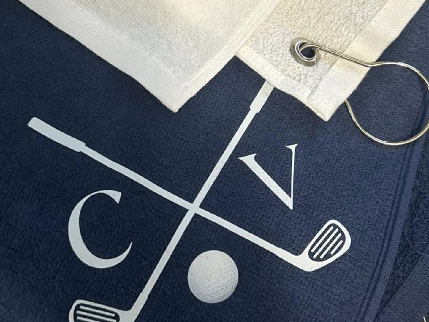 Custom Golf Towel, Golf Gear, Towel for Golf, Dad Golf Gift, Fathers Day Golf, Groomsmen Gifts, Monogrammed Towel, Bachelor Party Gift